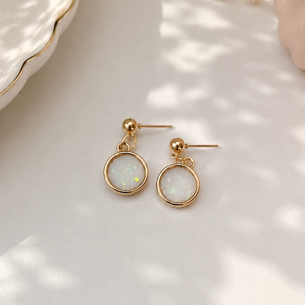 Opal Glow Earrings