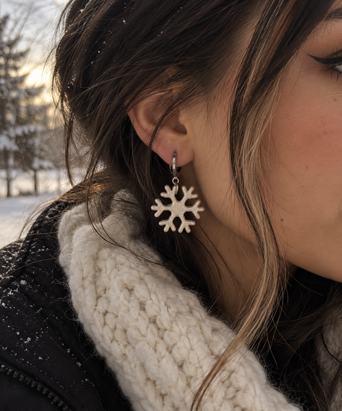 Snowflake Earrings