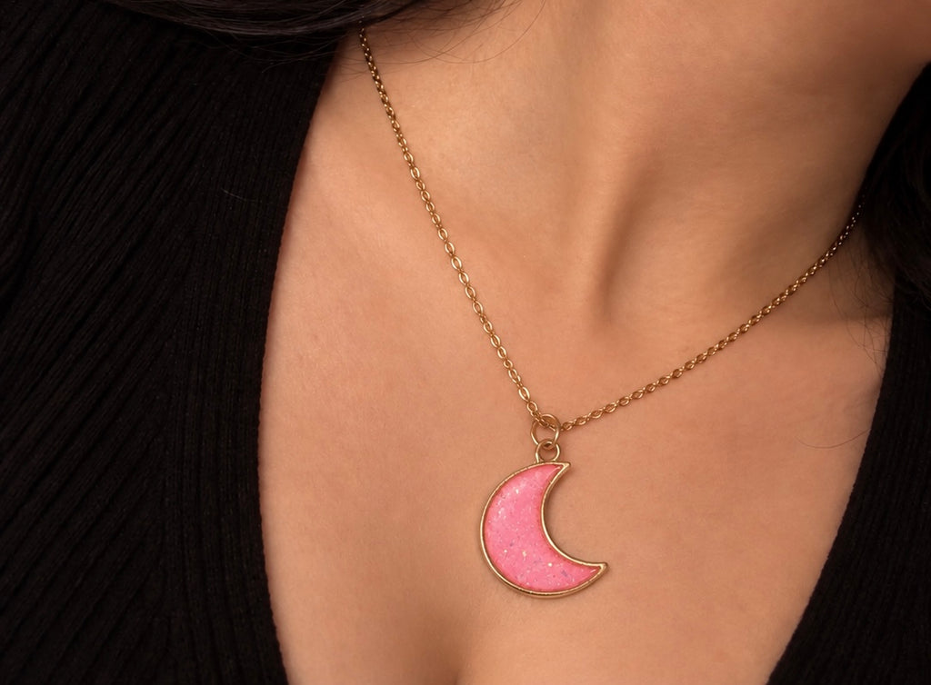 Strawberry Moon Necklace