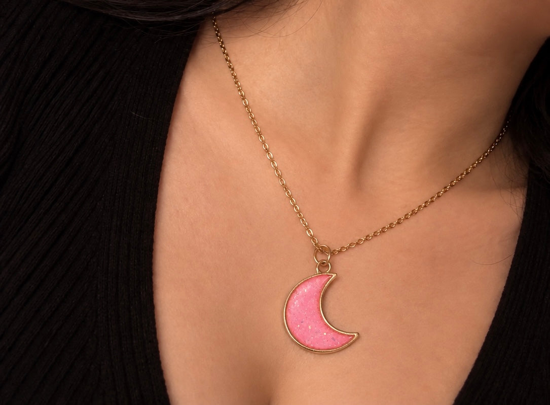 Strawberry Moon Necklace
