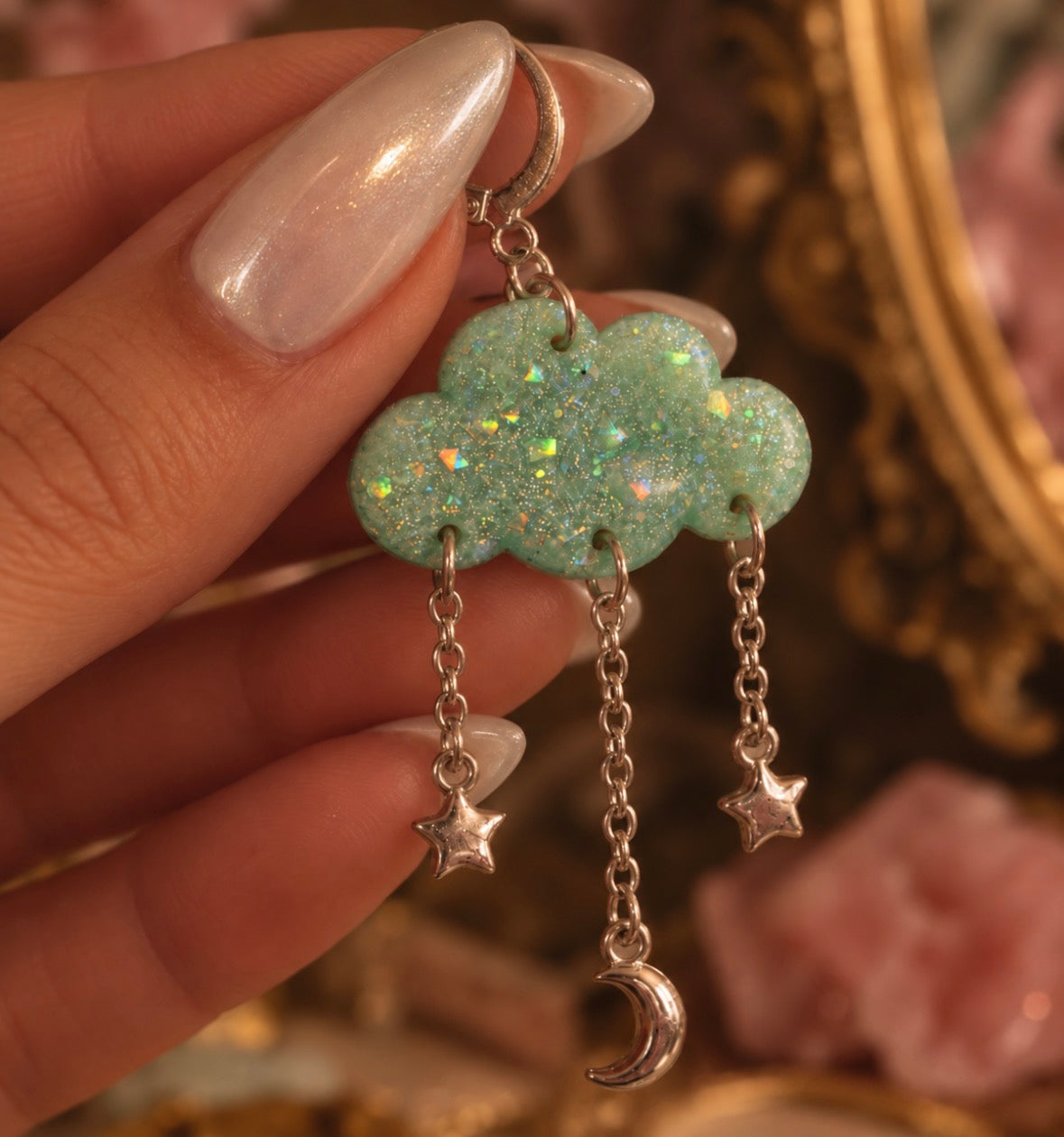 Moonshower Earrings