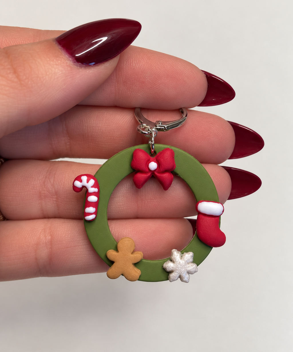 Festive Wreath Earrings