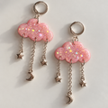 Pink Moonshower Earrings