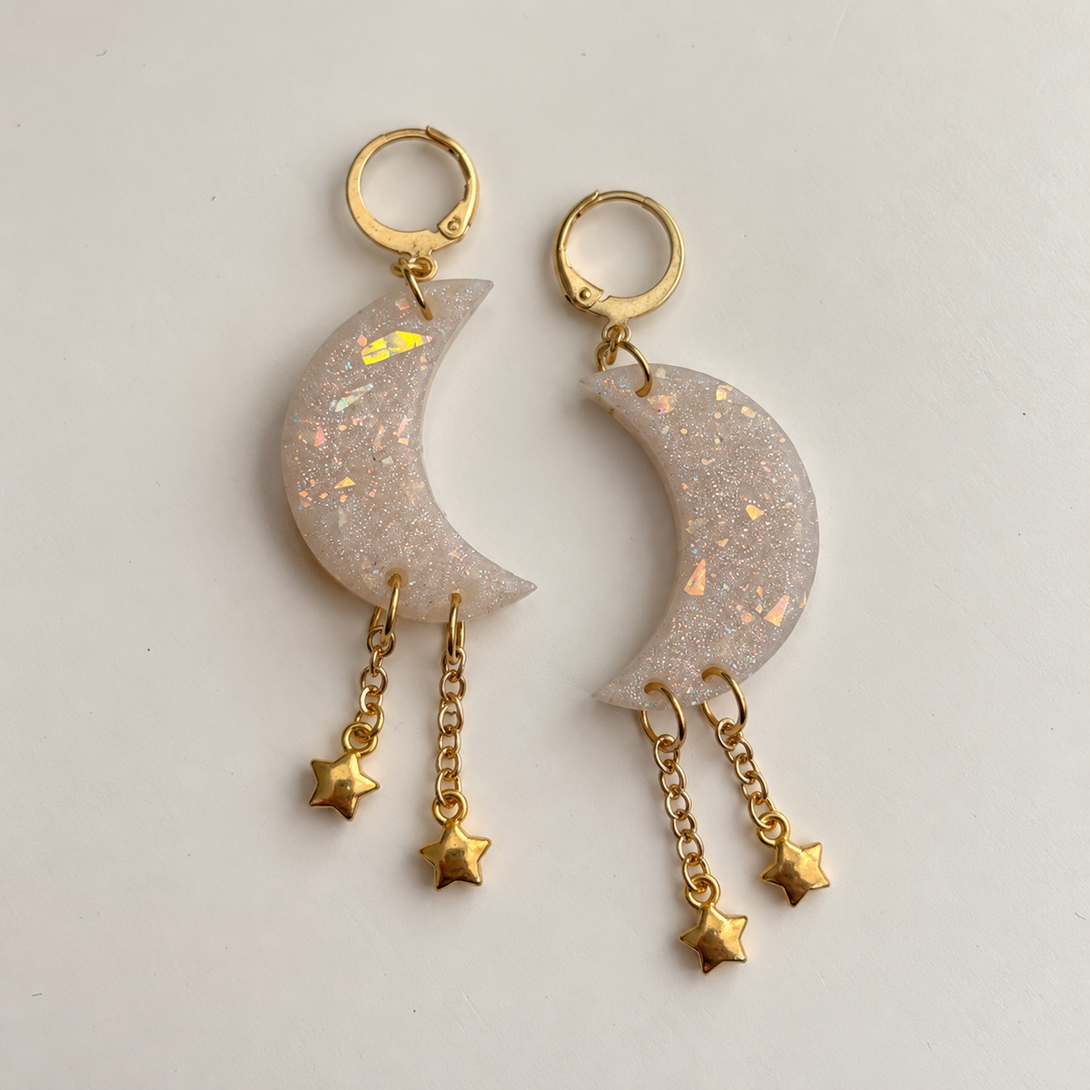 Moon & Star Earrings