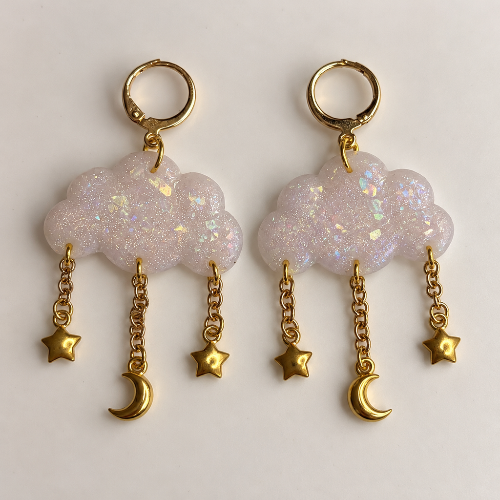 Opal Moonshower Earrings