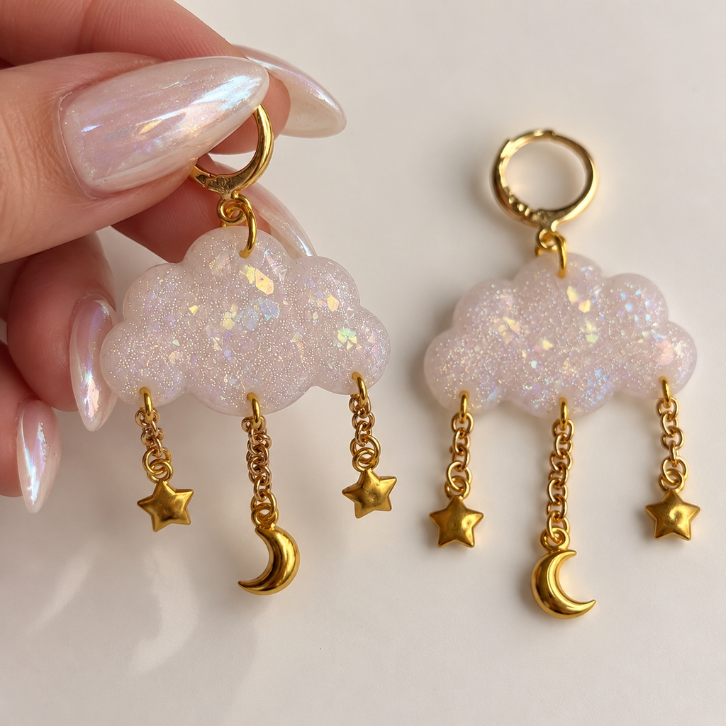 Opal Moonshower Earrings
