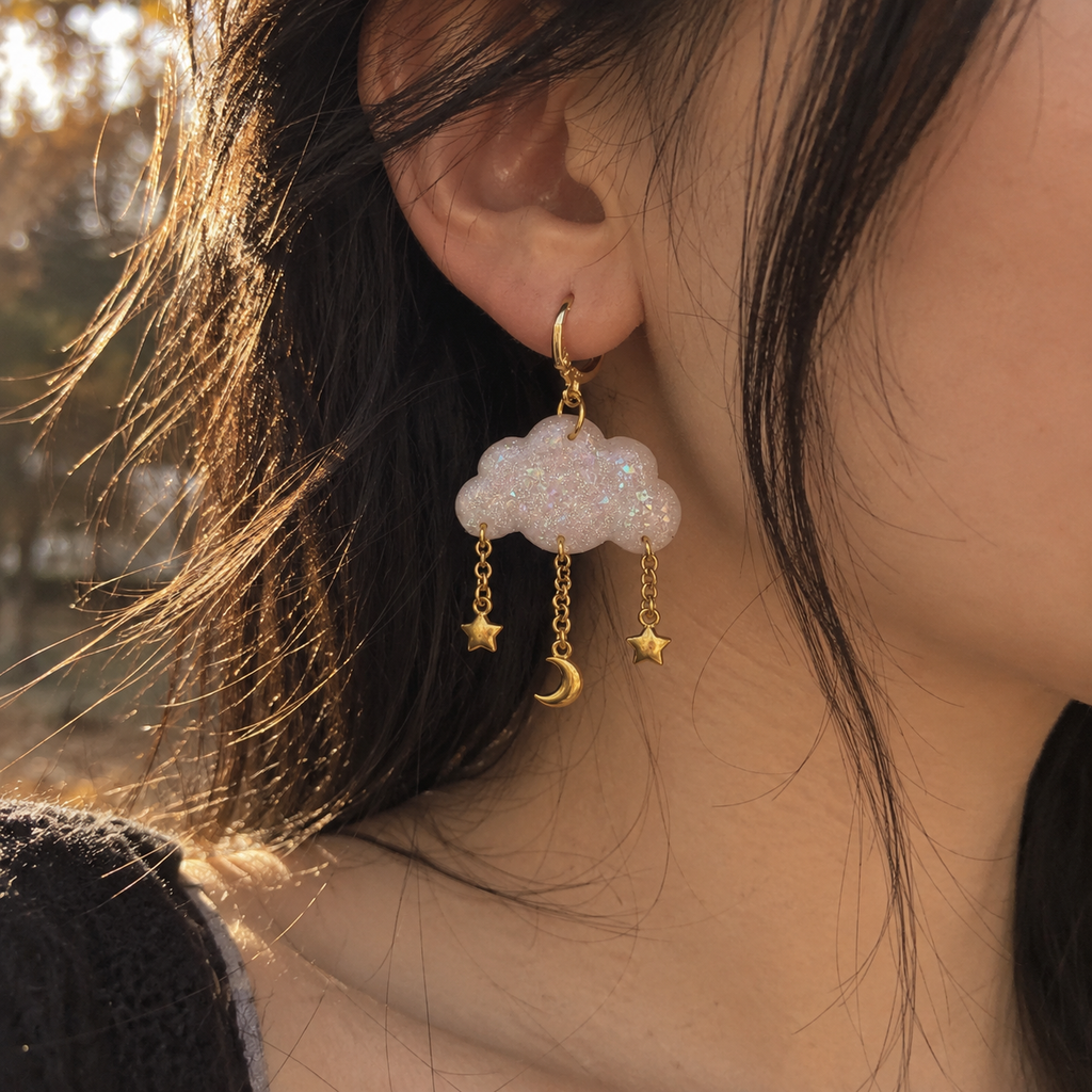 Opal Moonshower Earrings