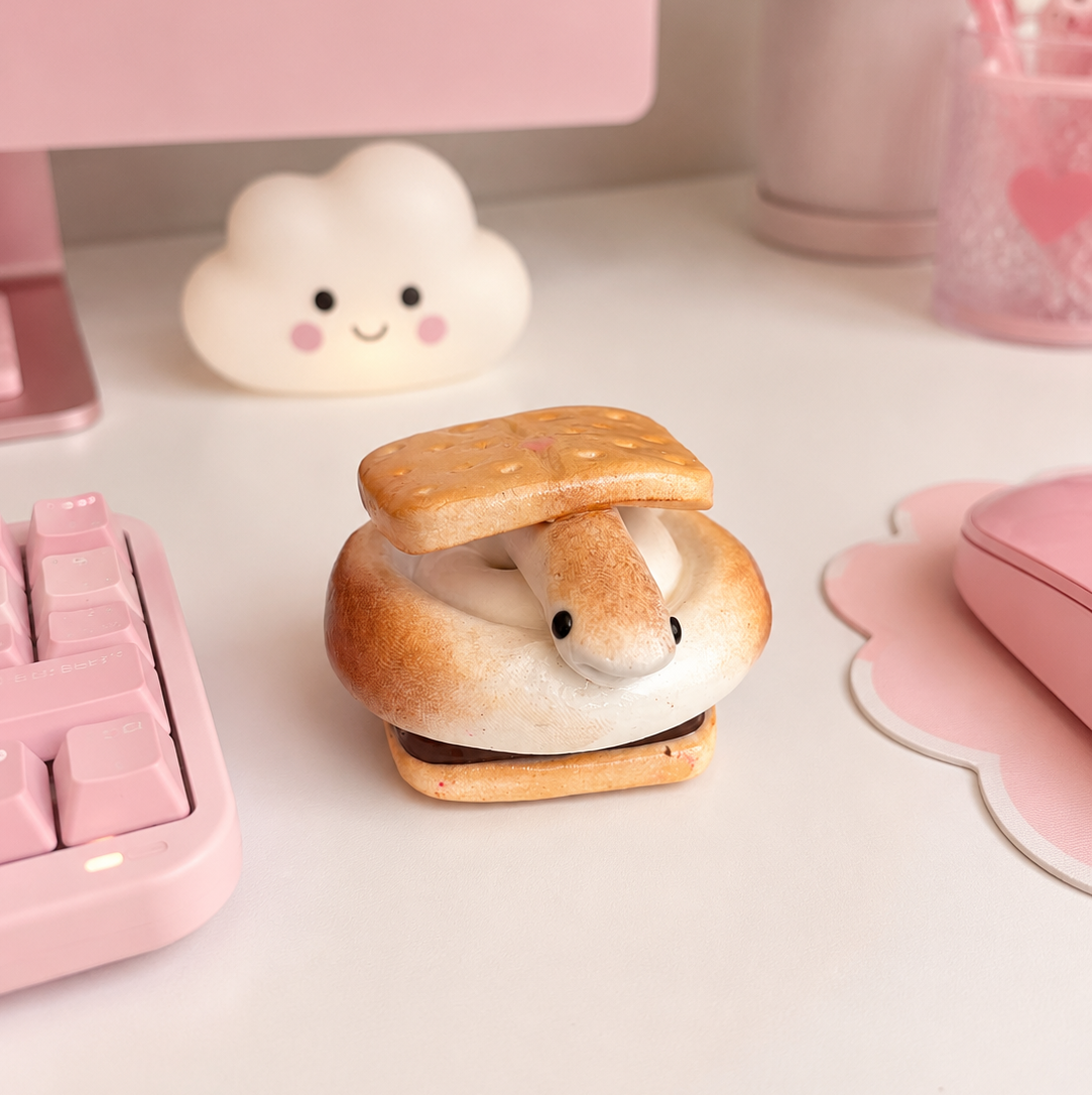 S'more Snake Figurine
