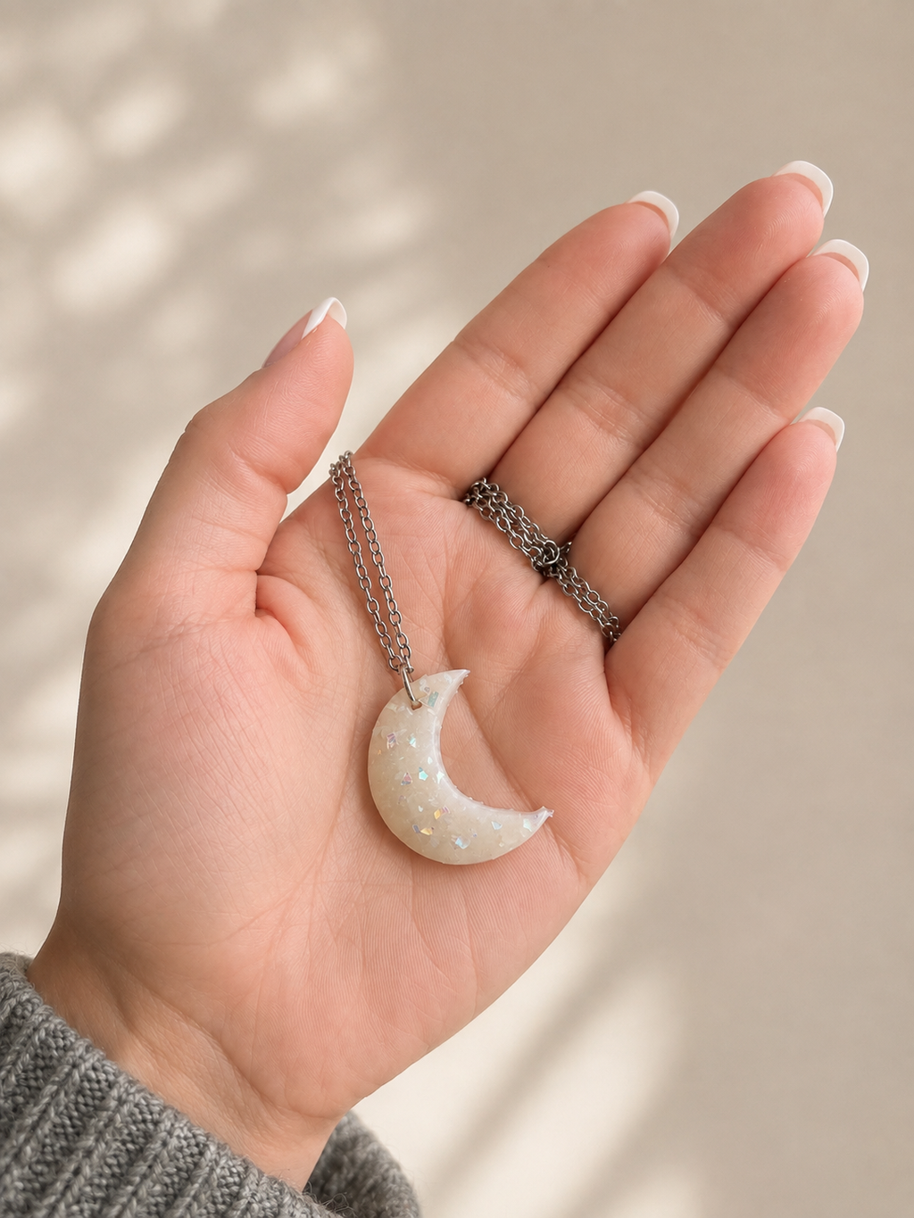 Stardust Moon Necklace