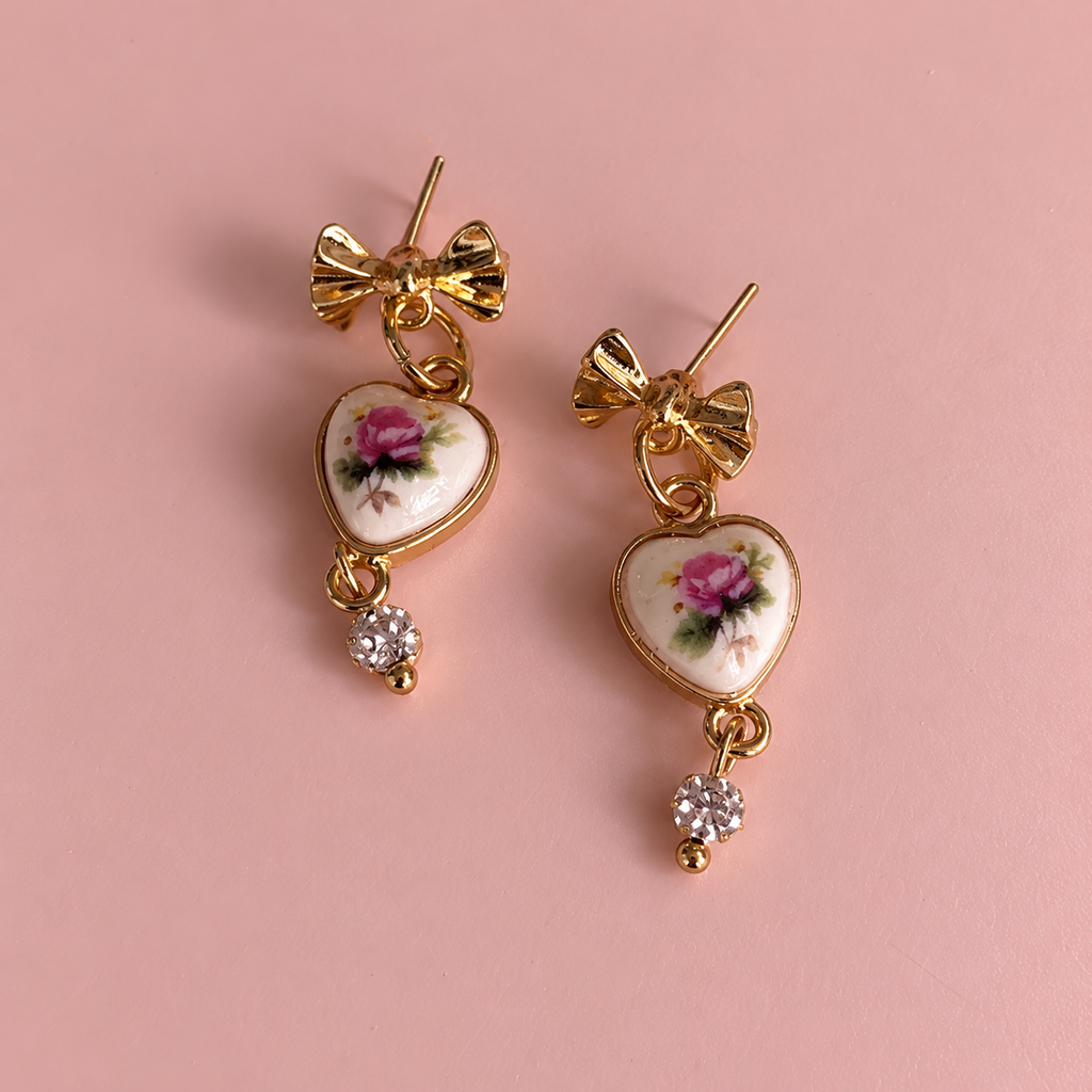Pretty in Porcelain Earrings