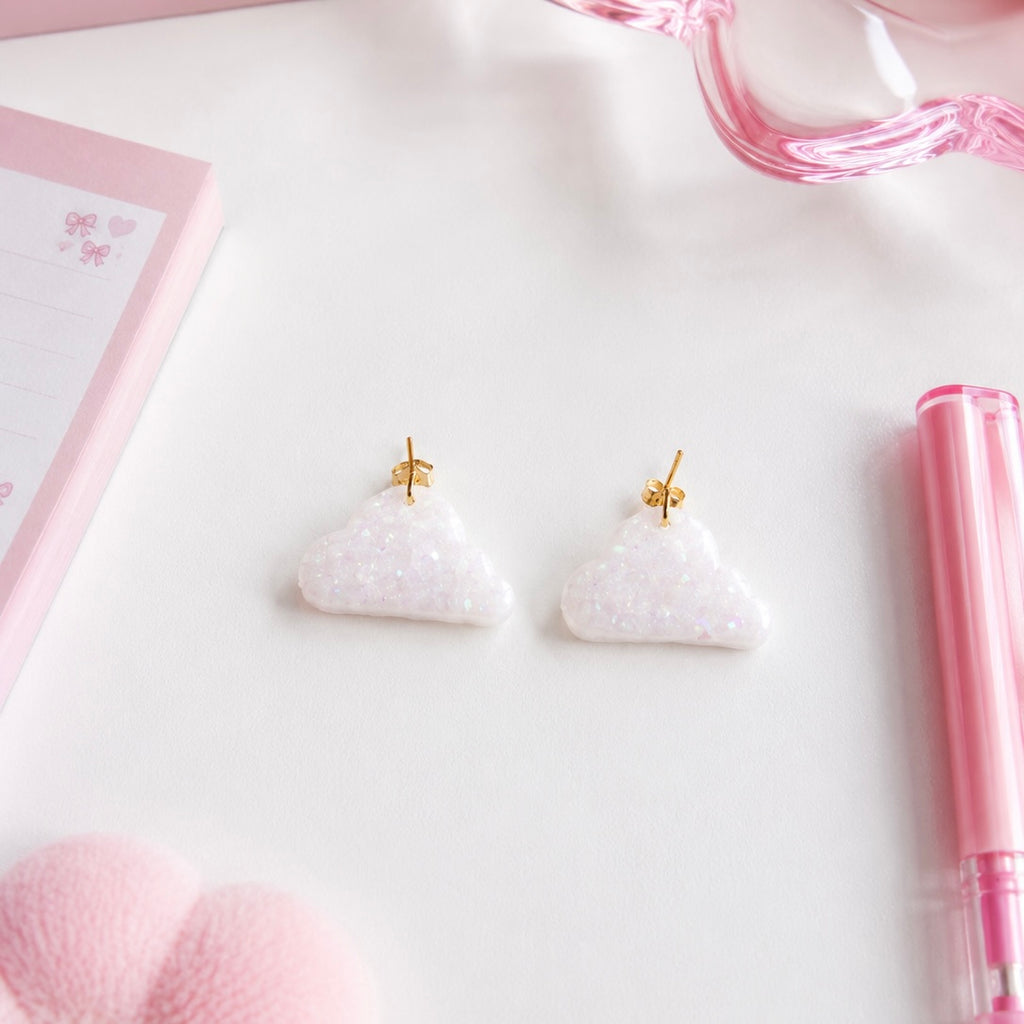 Opalescent Cloud Earrings