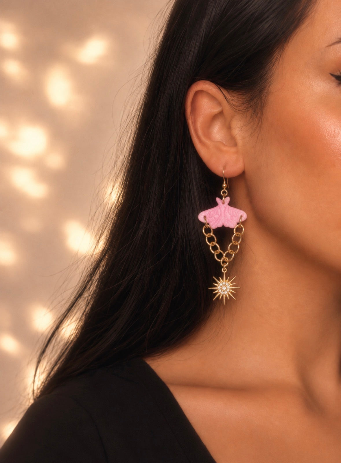 Mothlight Earrings