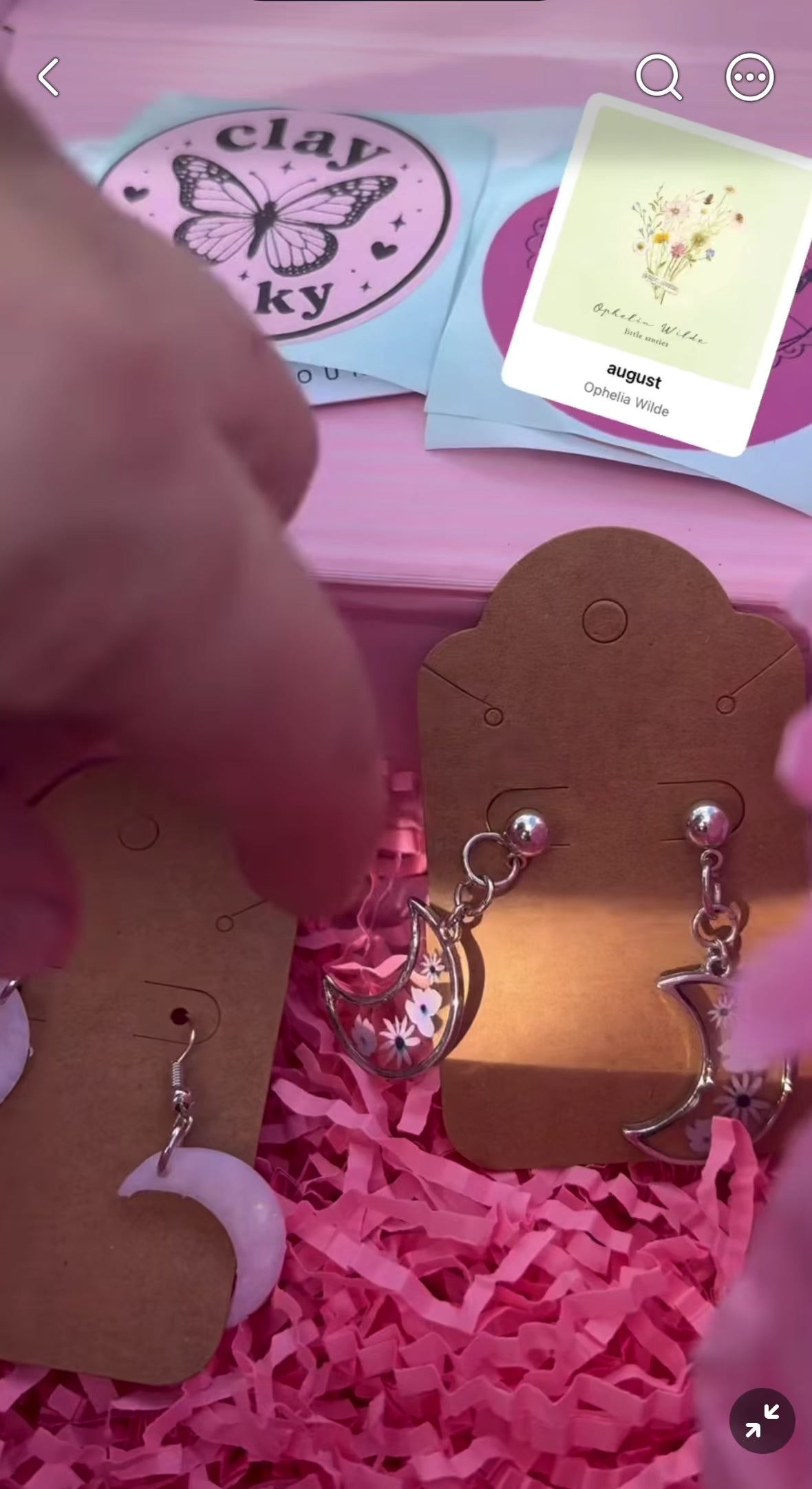 Moon Garden Earrings