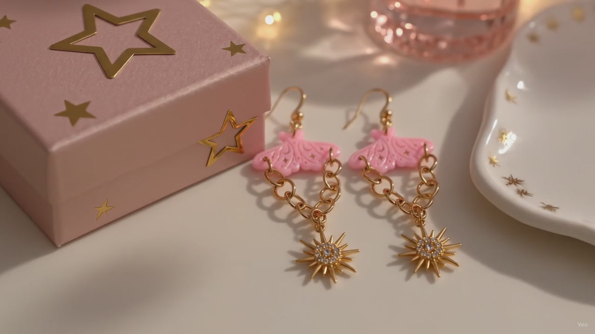 Mothlight Earrings